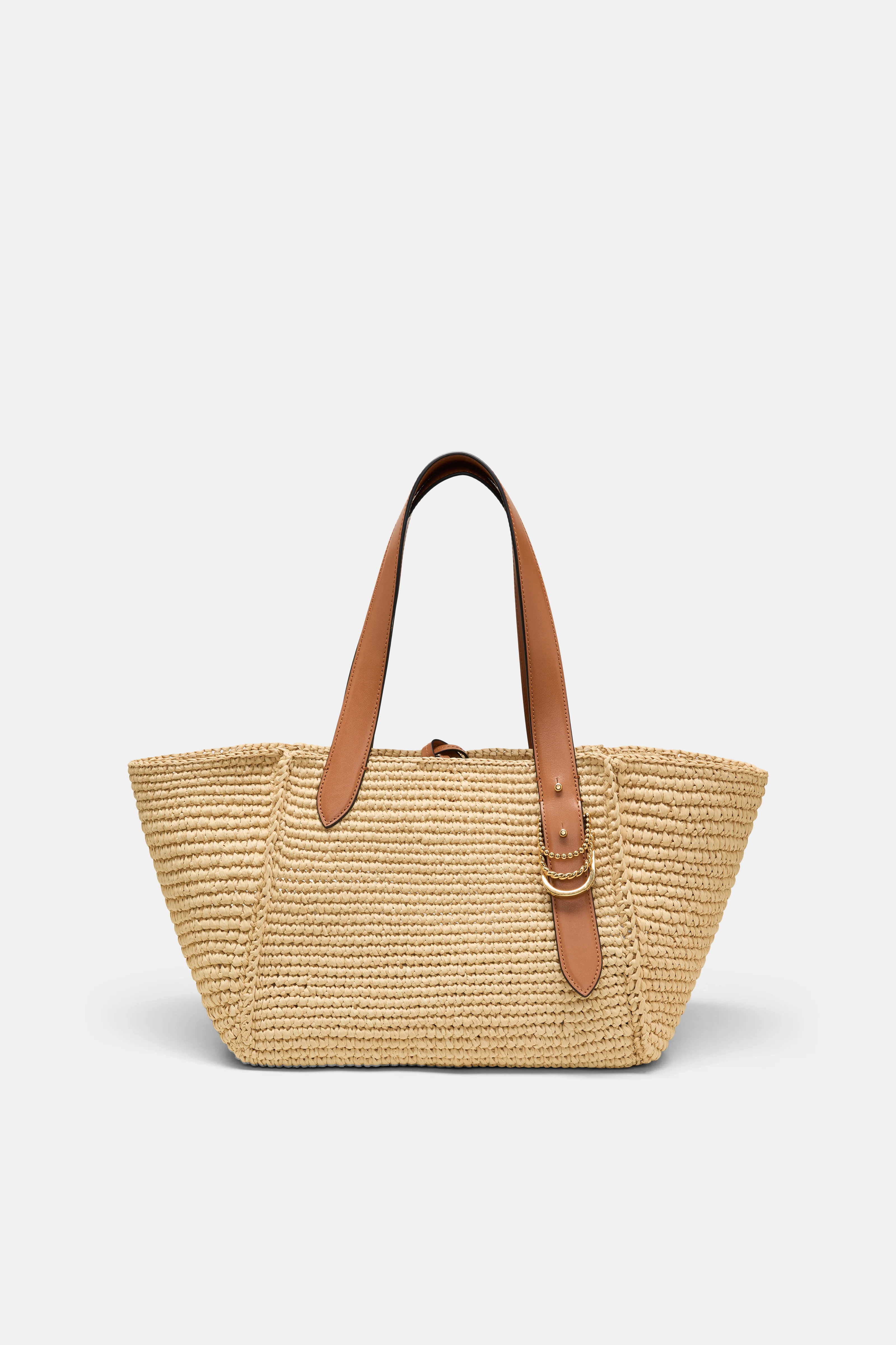 DOROTHEE raffia tote bag - 1