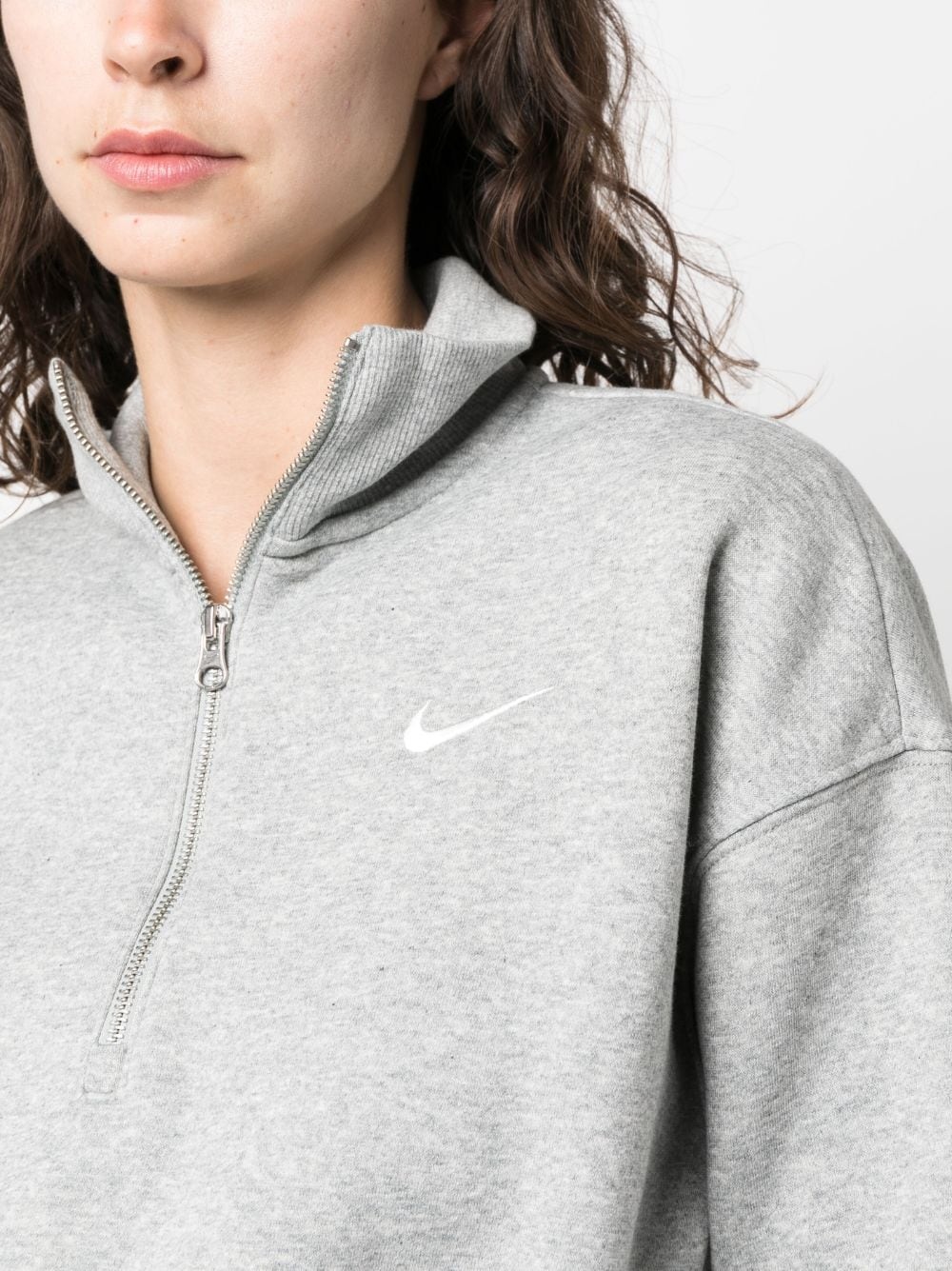 Phoenix cropped zip-up sweatshirt - 5