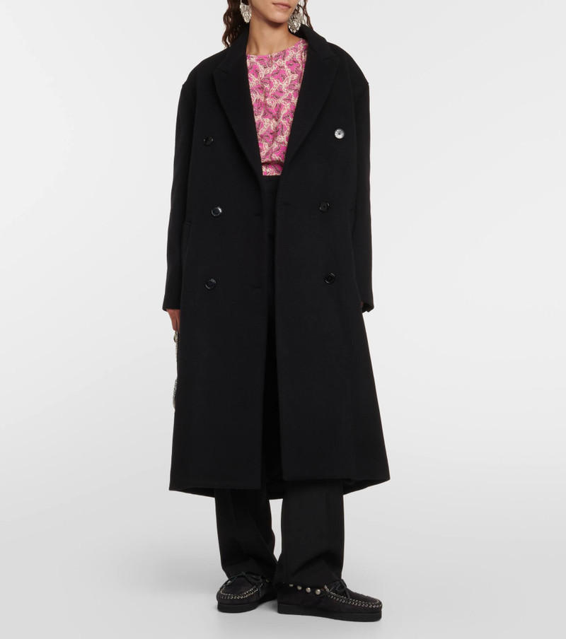 Isabel Marant Forley shearling-lined suede mocassins outlook