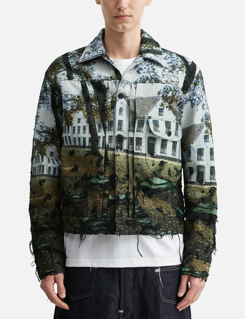 GOBELIN WEAVE TRUCKER JACKET 3