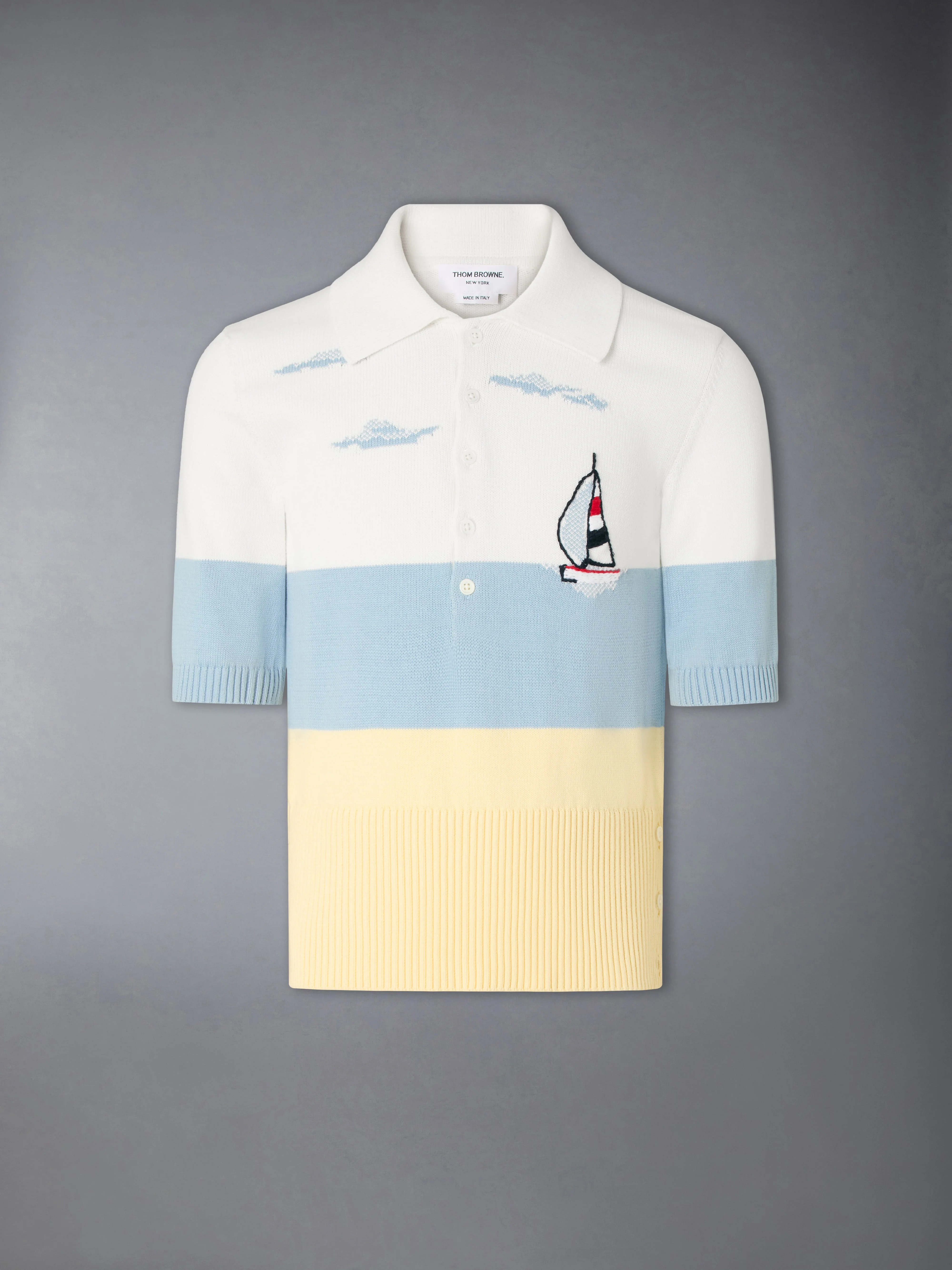 NANTUCKET SCENIC JERSEY POLO - 1