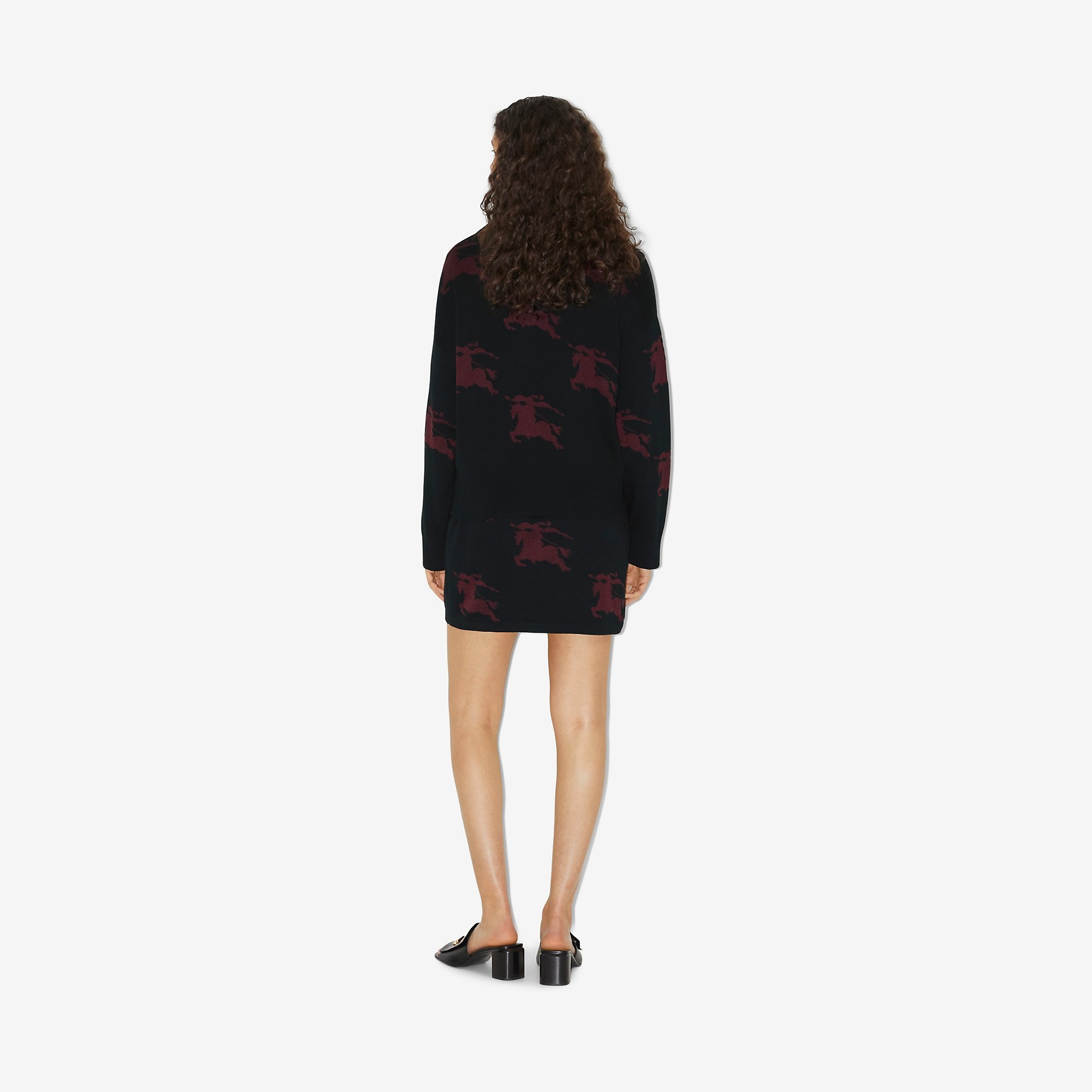 EKD Cotton Silk Jacquard Sweater - 3
