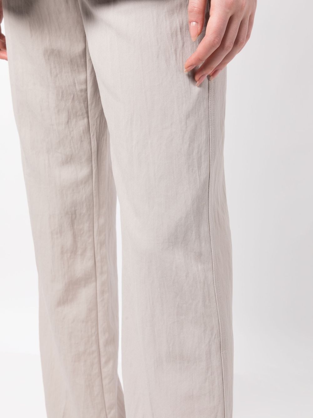 high-waist tailored trousers - 5