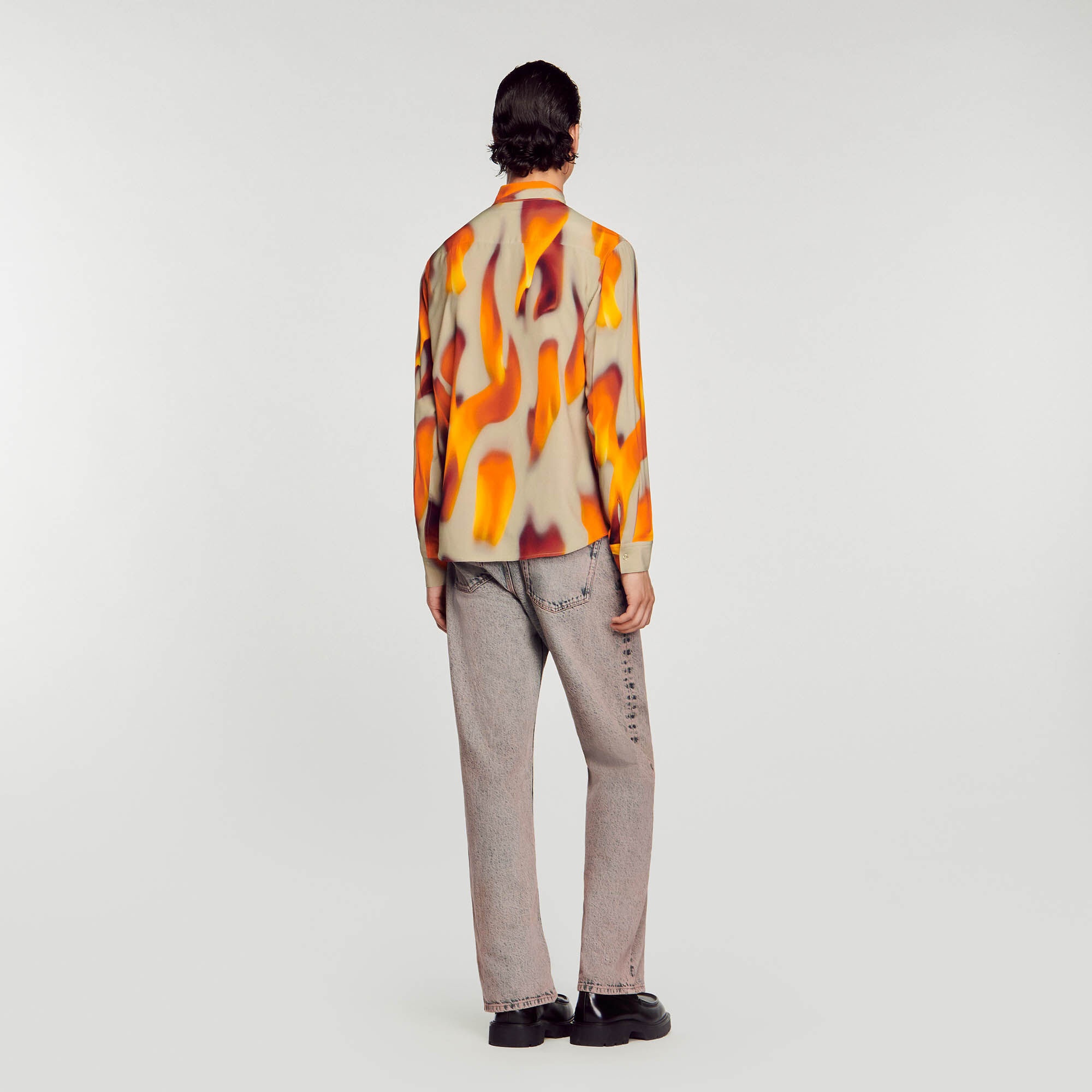 FLAME PATTERN SHIRT - 6