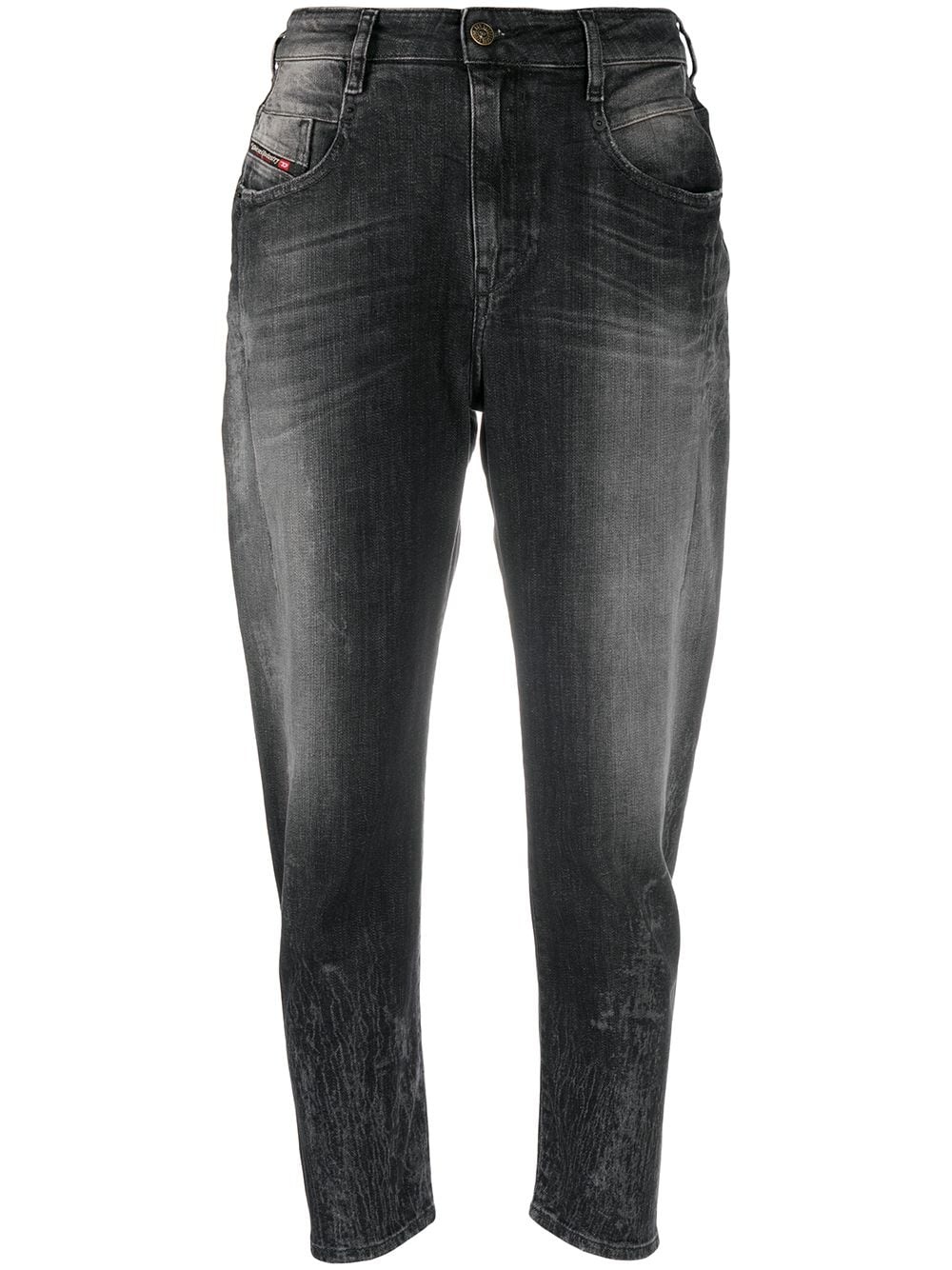 washed skinny-fit denim jeans - 1