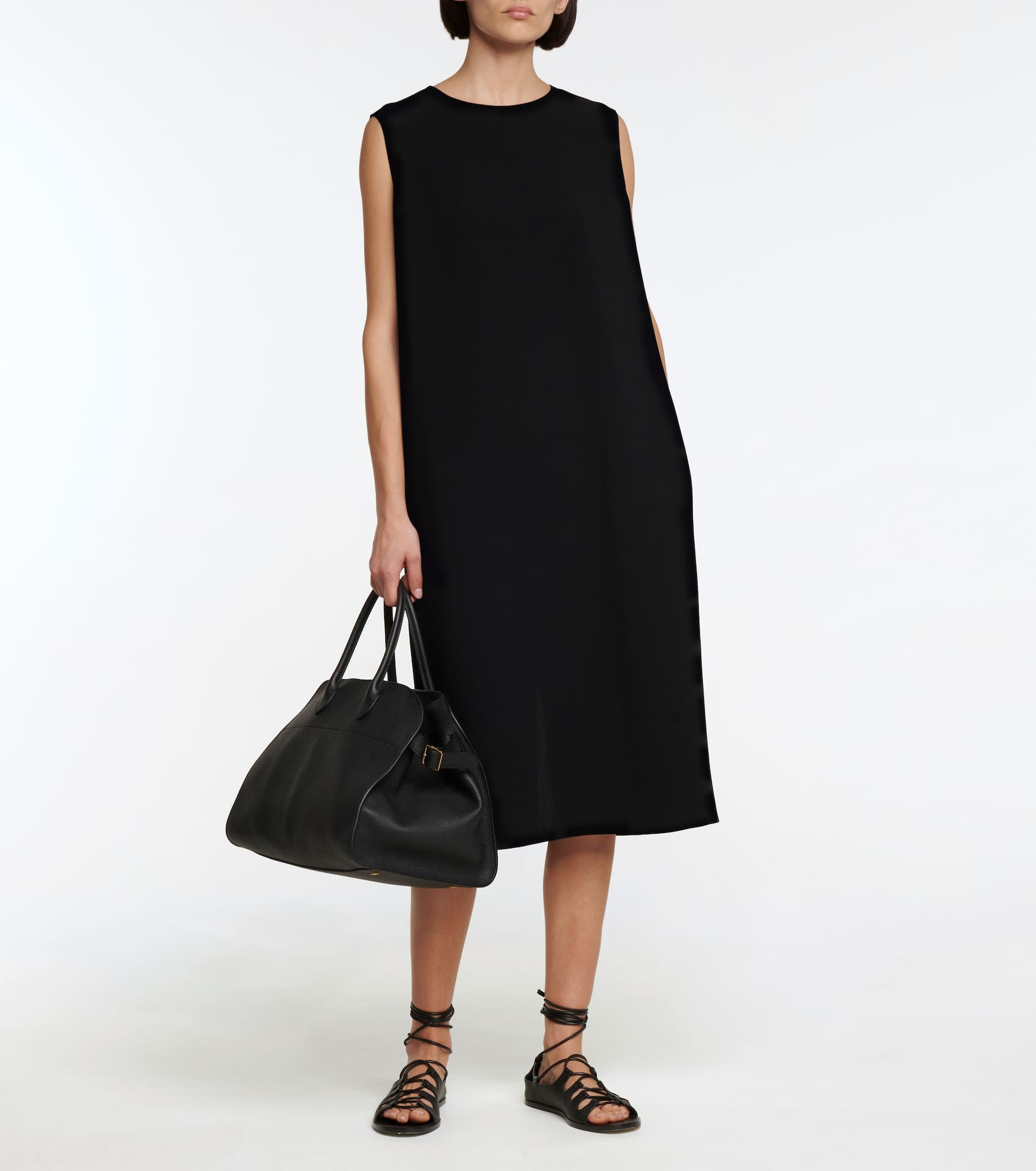 Mirna crêpe midi dress - 2