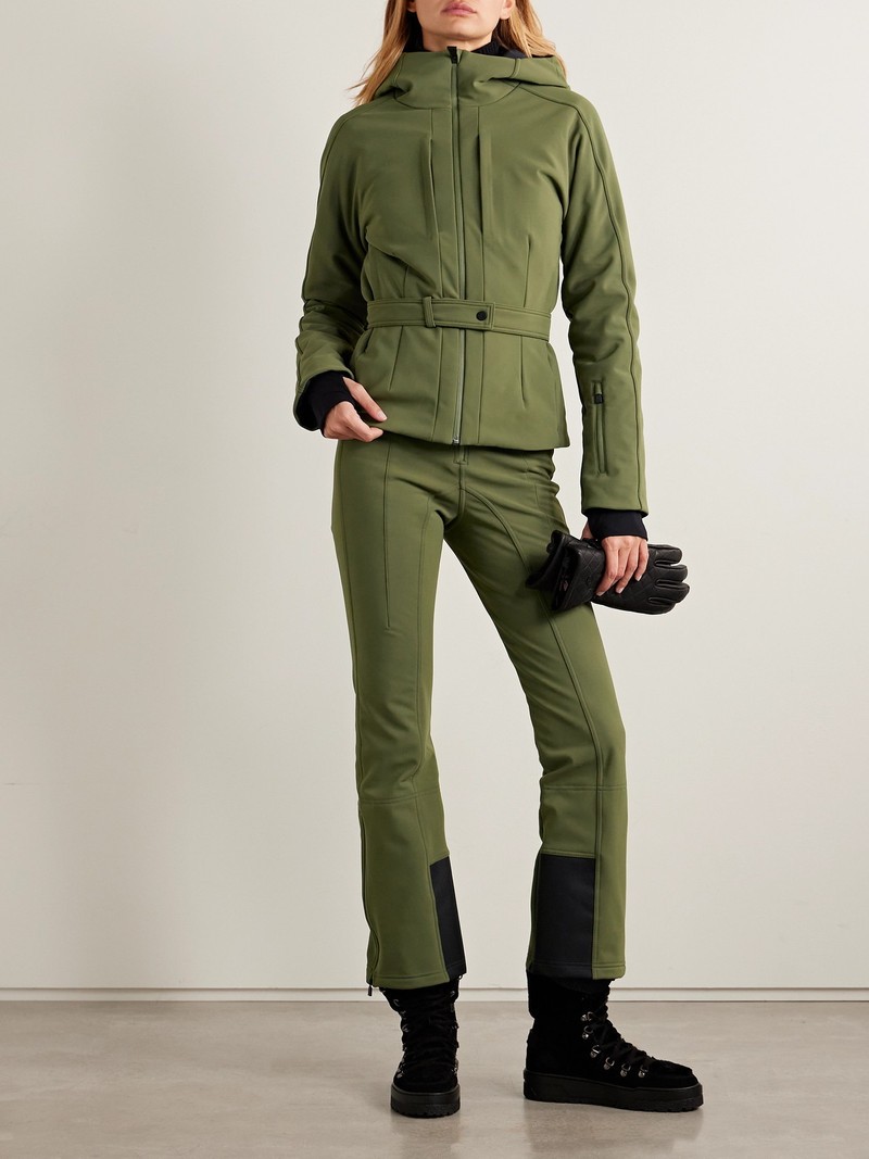 Aztech Mountain Bella Belted Hooded Padded Down Ski Jacket outlook