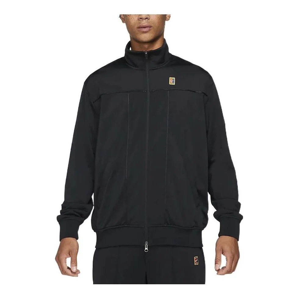 Nike court tennis zipped jacket 'Black' DC2566-010 - 1