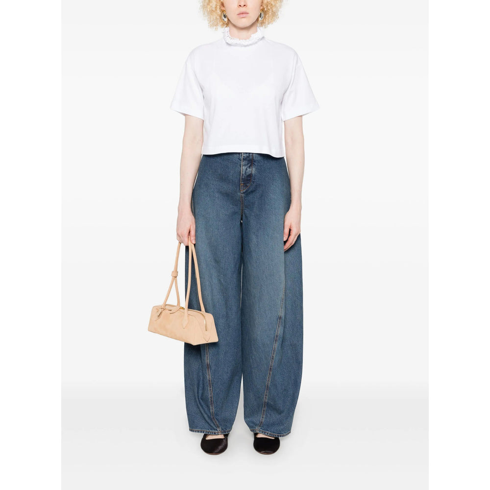 Alaïa White Tops - T-Shirts & Jerseys Women - 4