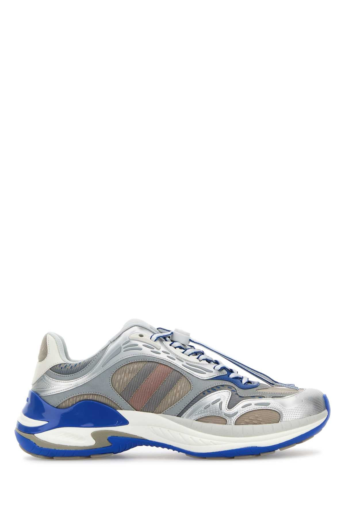Gucci Men Multicolor Mesh And Rubber Gucci 2.0 Sneakers - 1