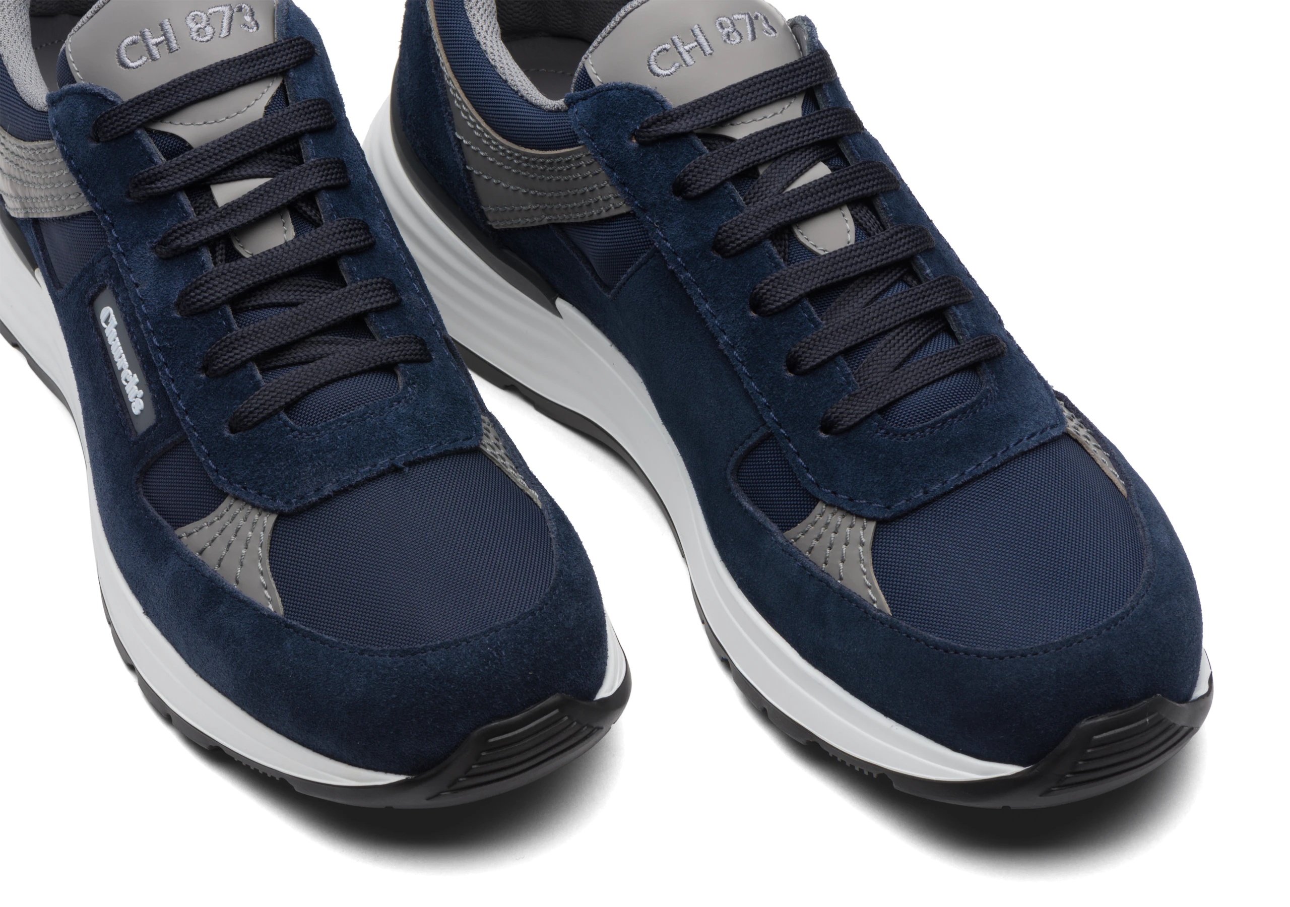 Ch873
Suede Tech Retro Sneaker Blue - 4
