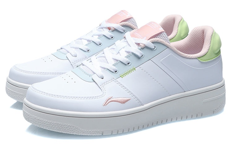 (WMNS) Li-Ning Oneplay 'White Green Pink' AGCR190-3 - 4