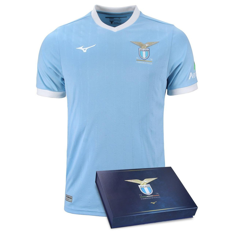 Mizuno SS Lazio Replica 50th Anniversary Home Jersey outlook
