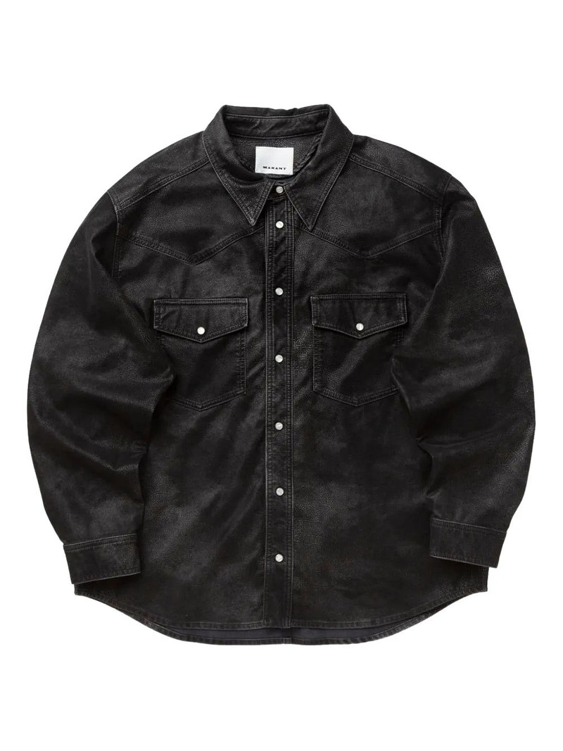 Isabel Marant Kadrian Double-pocket Shirt Jacket - 1
