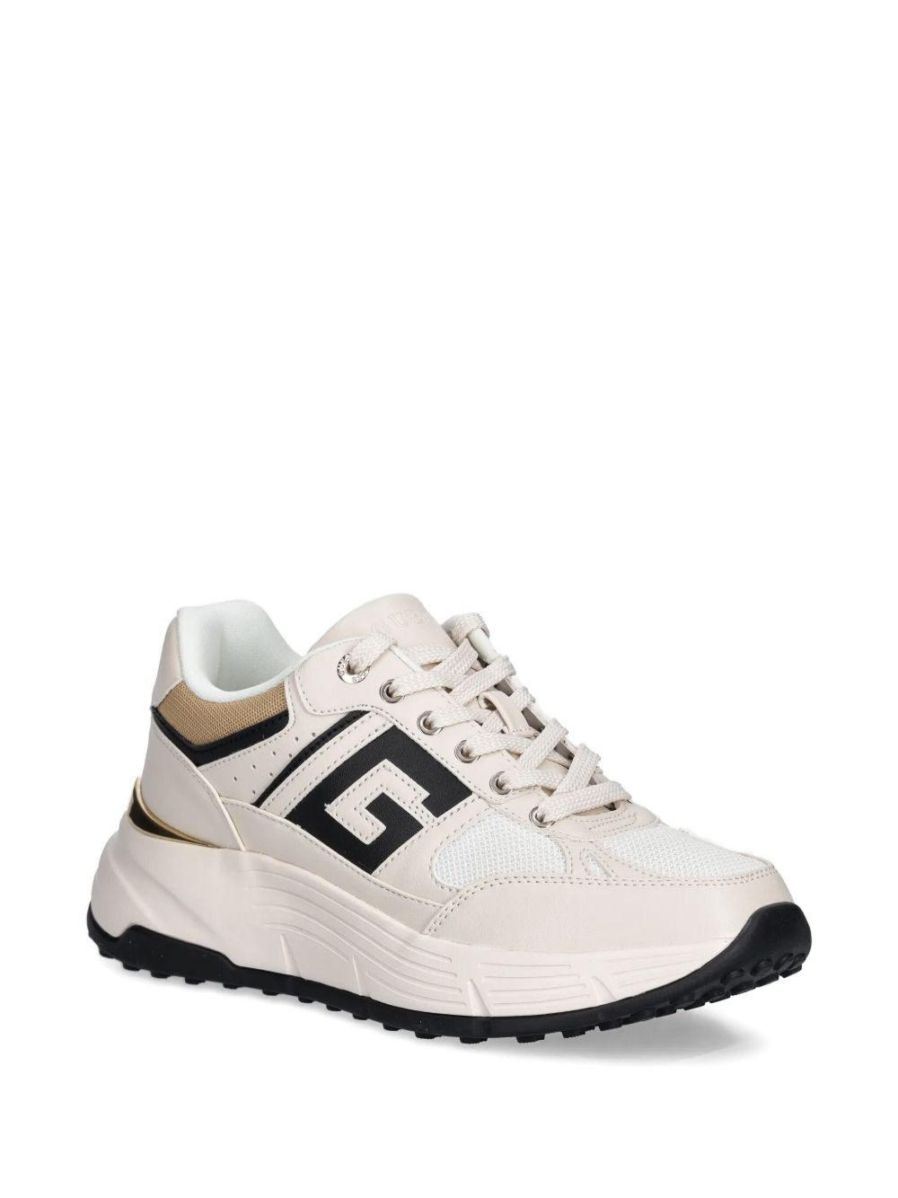 logo-detail platform sneakers - 2