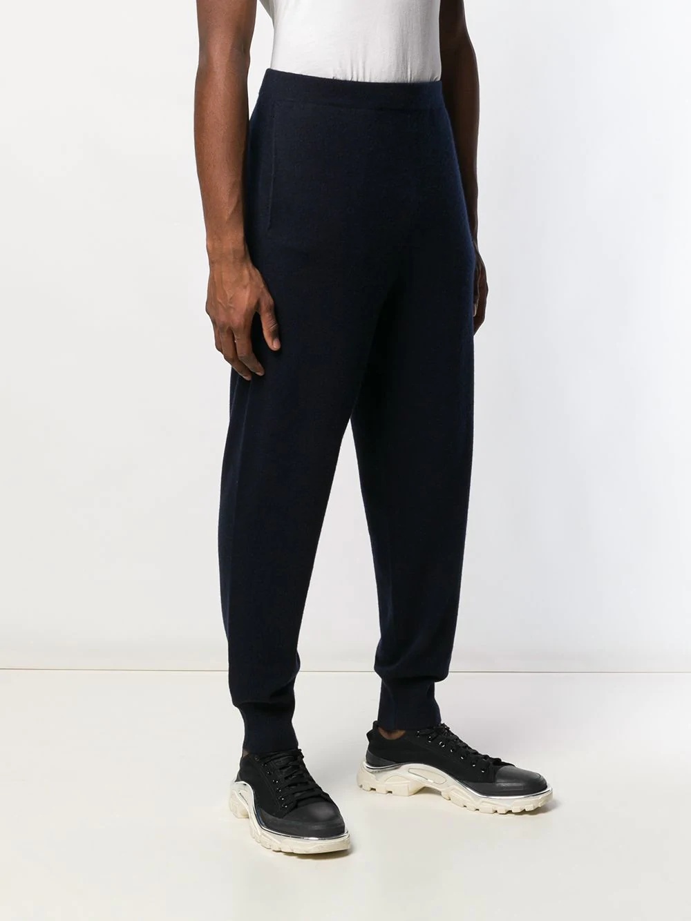 high waisted track trousers - 3