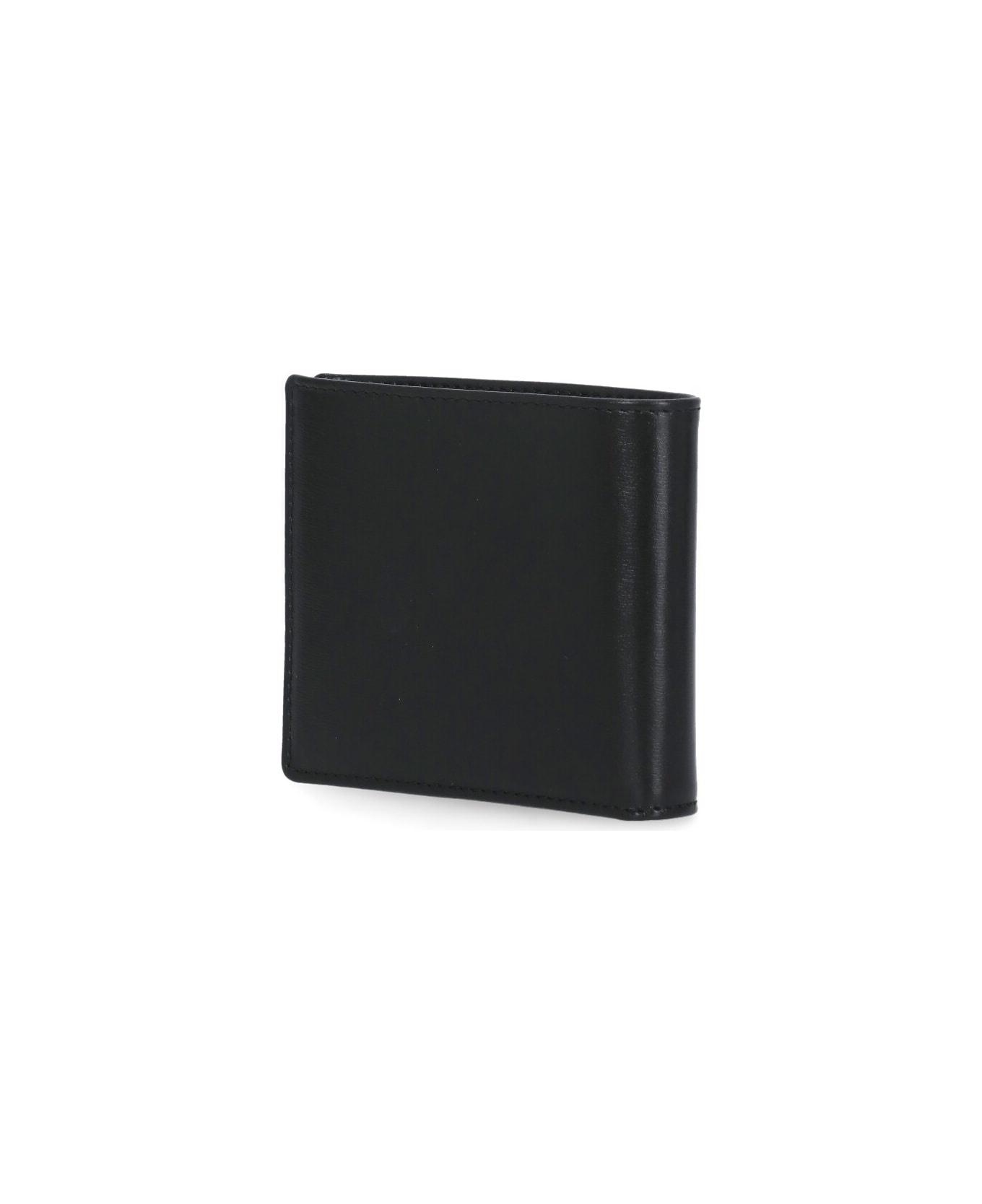 Leather Wallet With Logo - 3