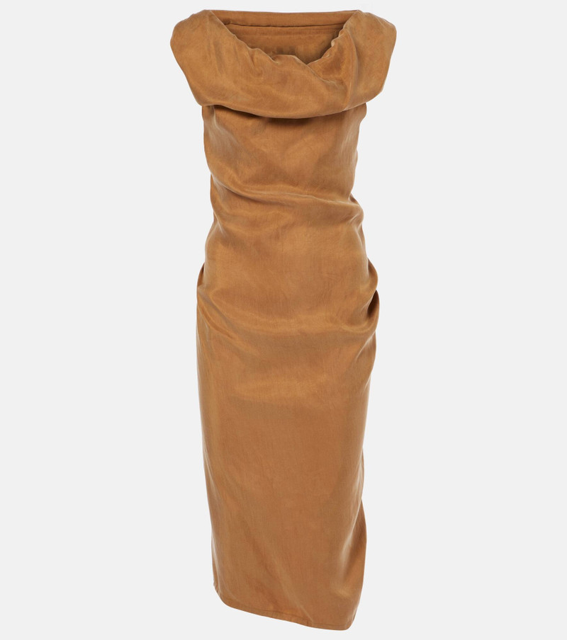Ginnie draped gown 1