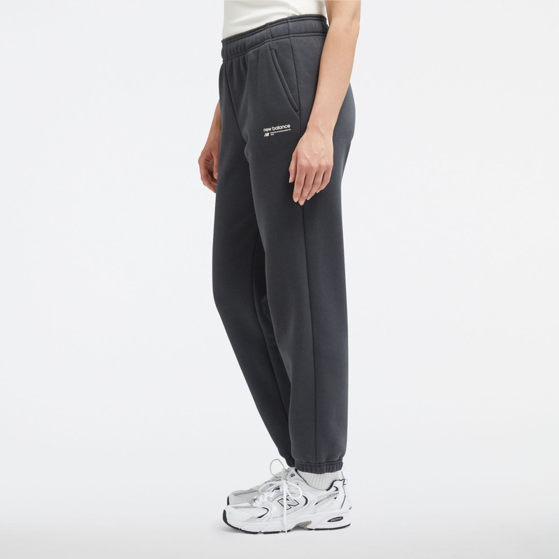 New Balance Linear Heritage Brushed Back Fleece Sweatpant outlook