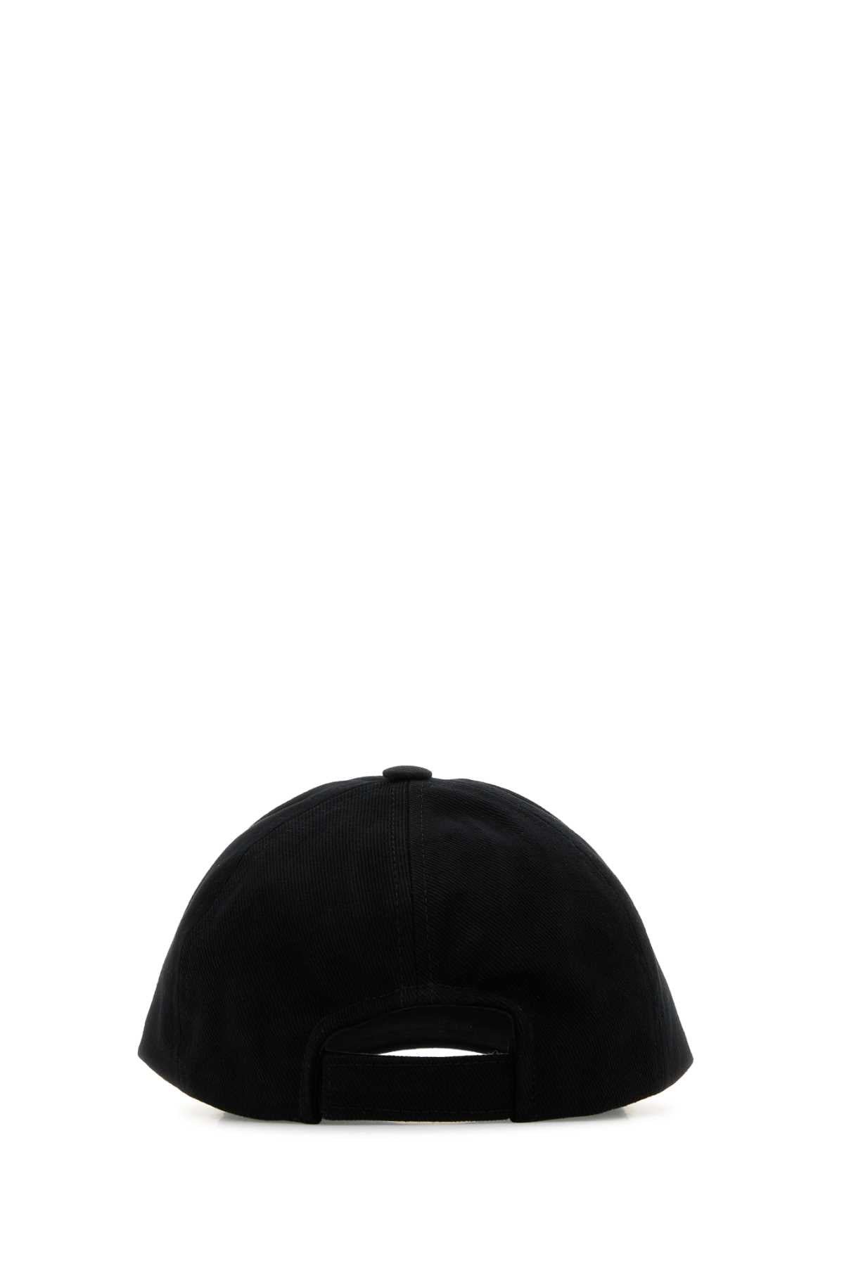 Isabel Marant Women Black Cotton Tyron Baseball Cap - 3