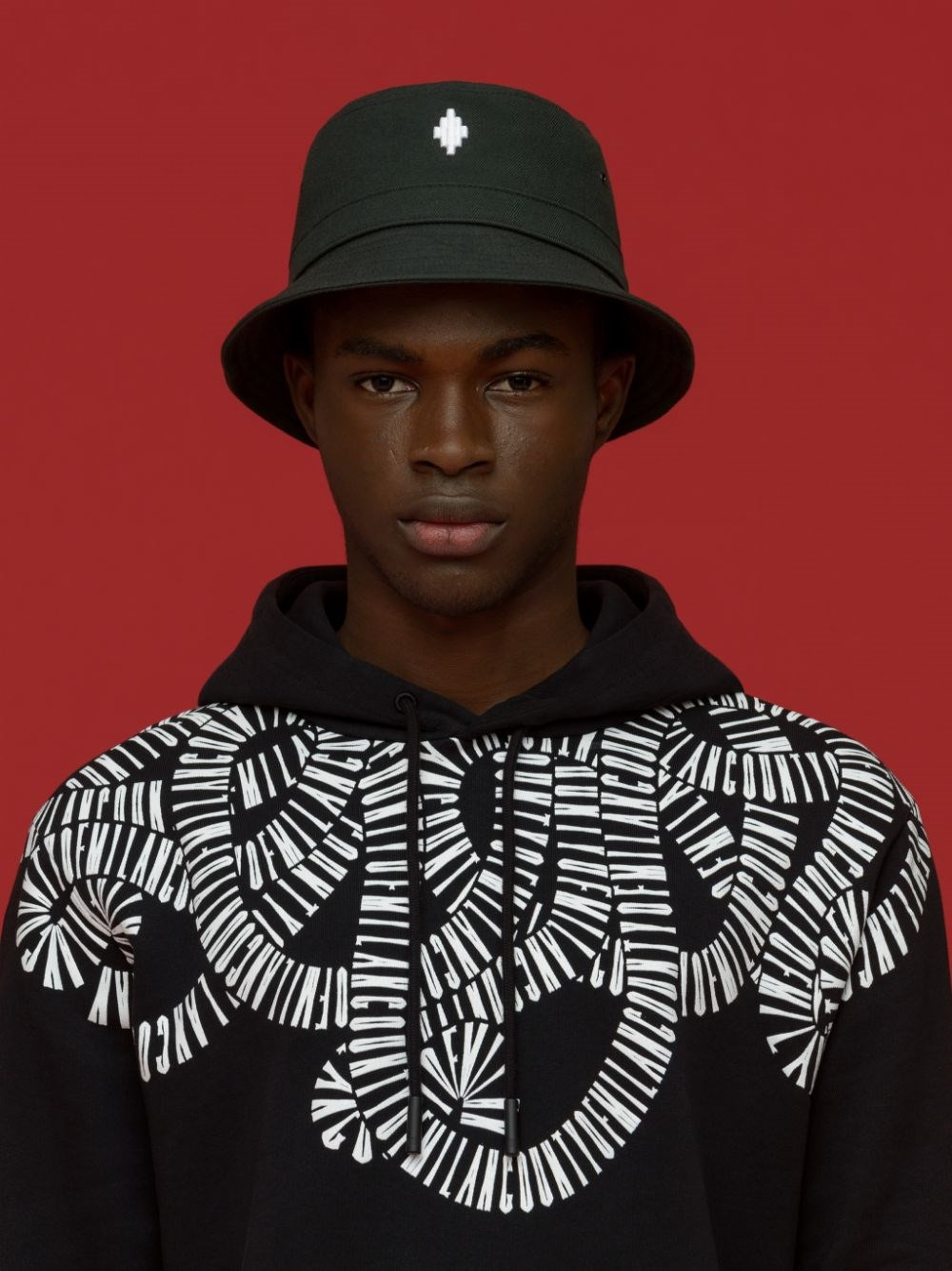 EMBROIDERED LOGO BUCKET HAT - 2
