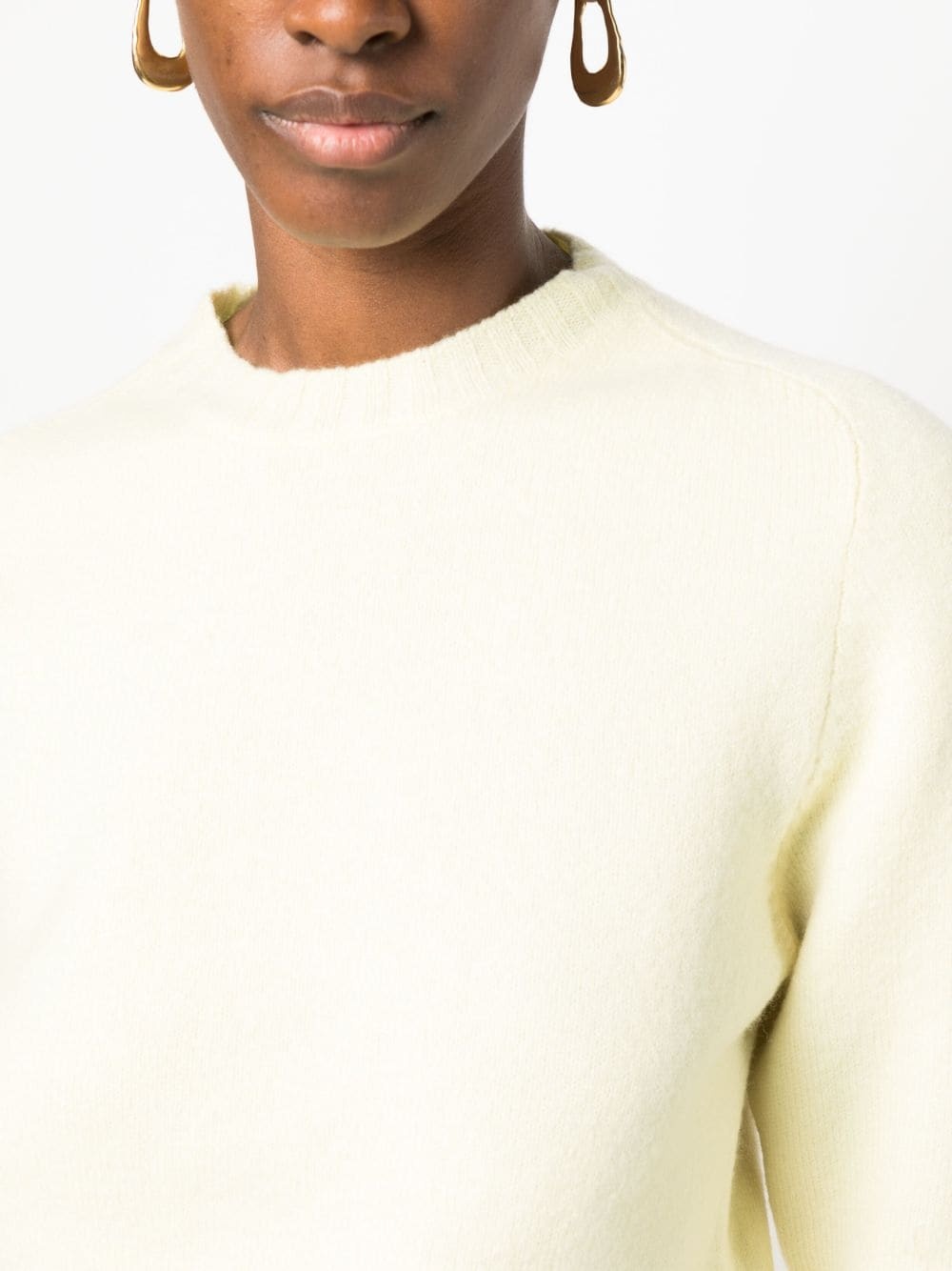 crew-neck wool jumper - 5