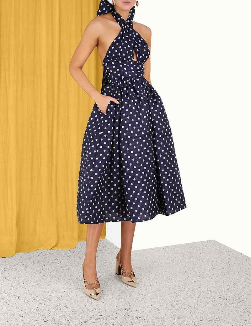 sachin and babi light blue dress Hot Pink Layers Sequined Floral Long Prom Dress