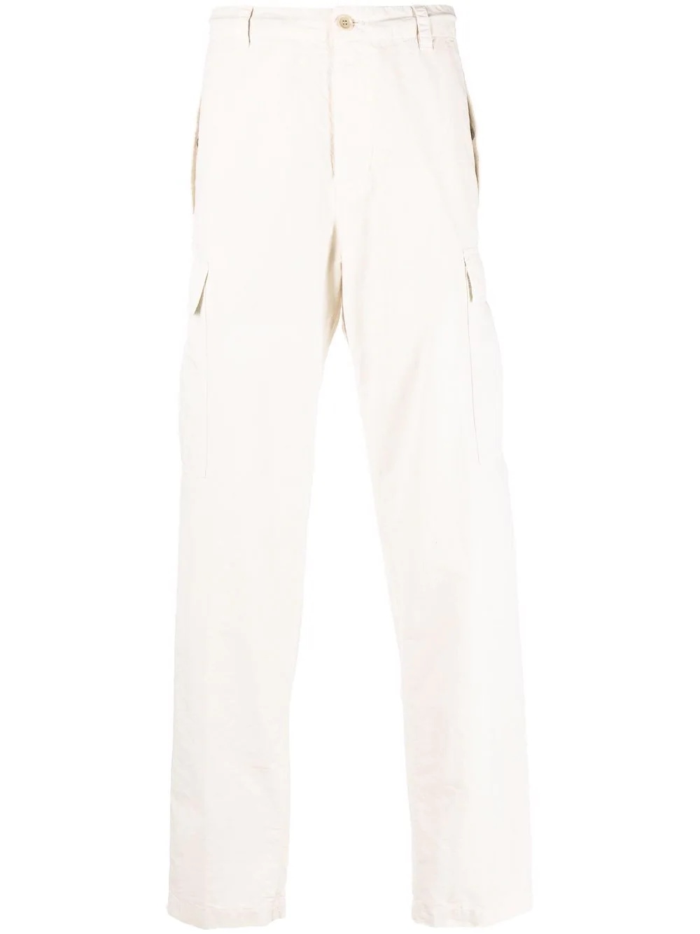 straight-leg cargo trousers - 1