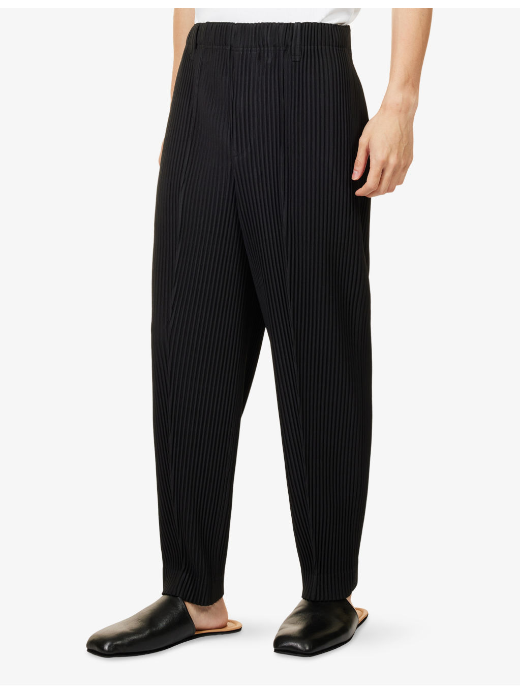 Compleat Pleated Knitted Trousers - 3