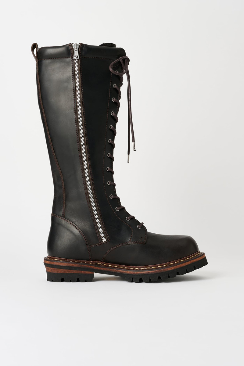 Cager Boot Dark Chocolate Rich Calfskin 3