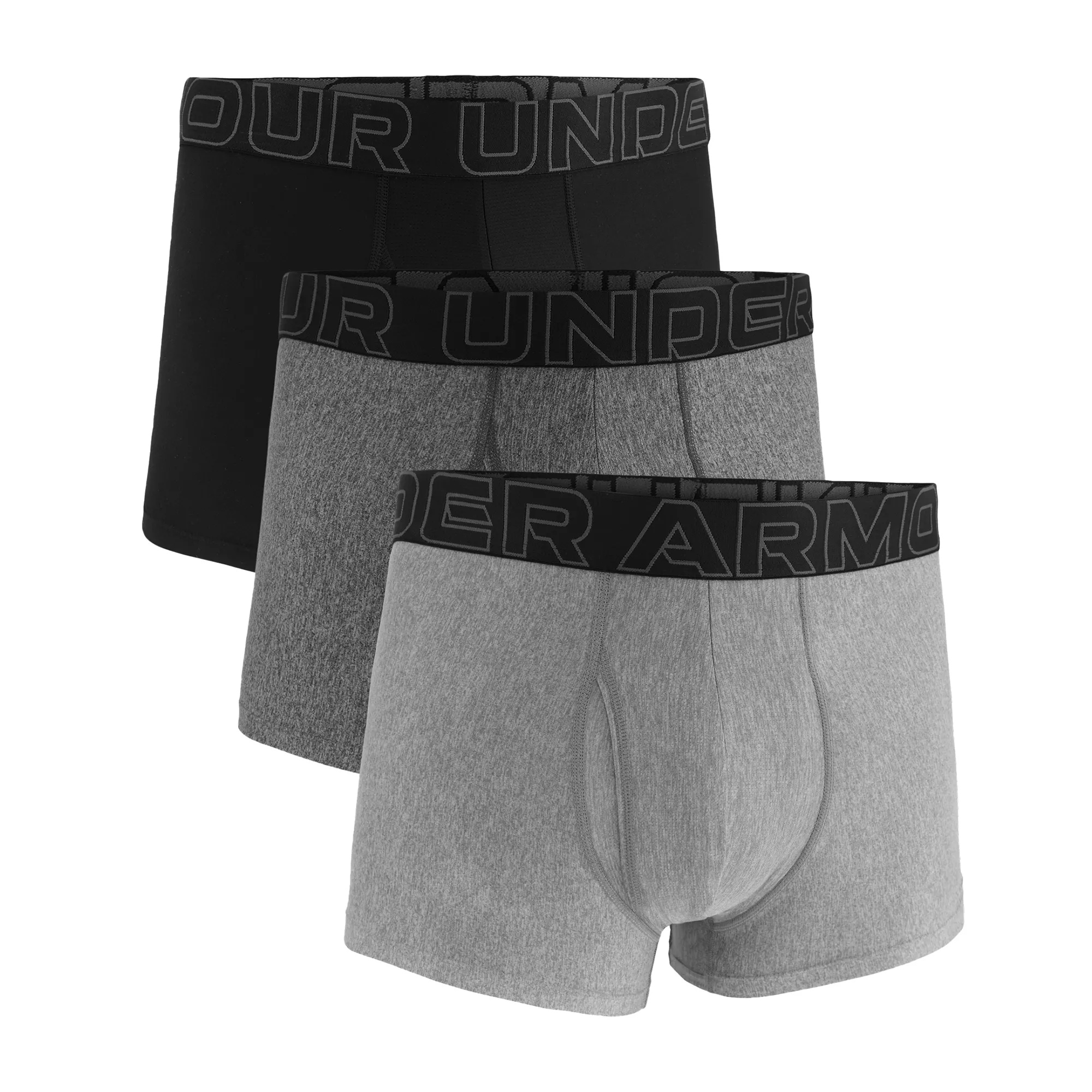 Under Armour Men's Performance Tech 3” Boxer Briefs – 3 Pack - 1