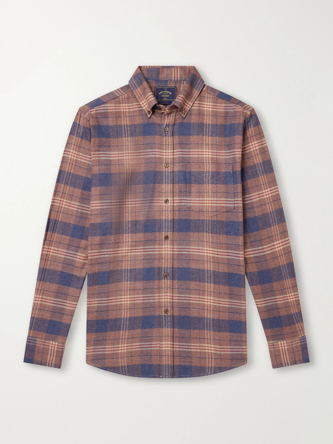 Logia Checked Cotton-Flannel Shirt - 1