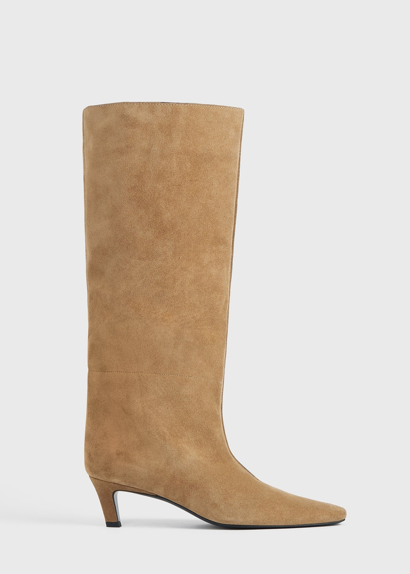 The Wide Shaft Boot caramel 1