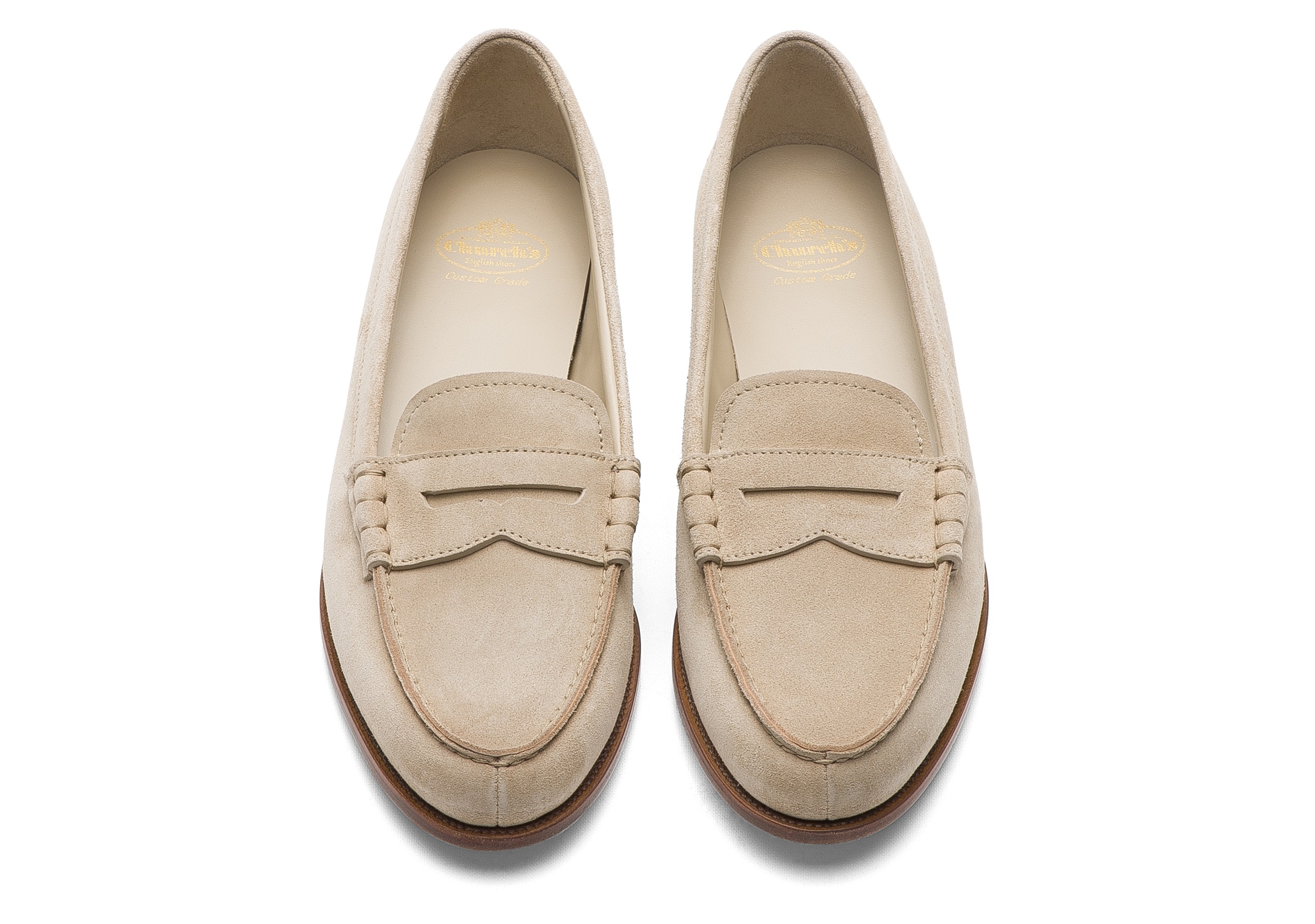 Kara 2
Soft Suede Loafer Stone - 3