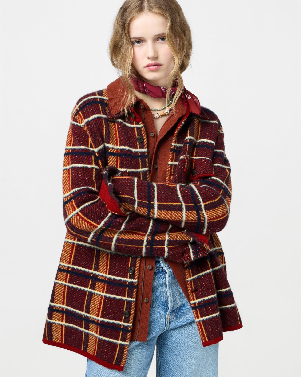 Plaid Work Shirt - 4