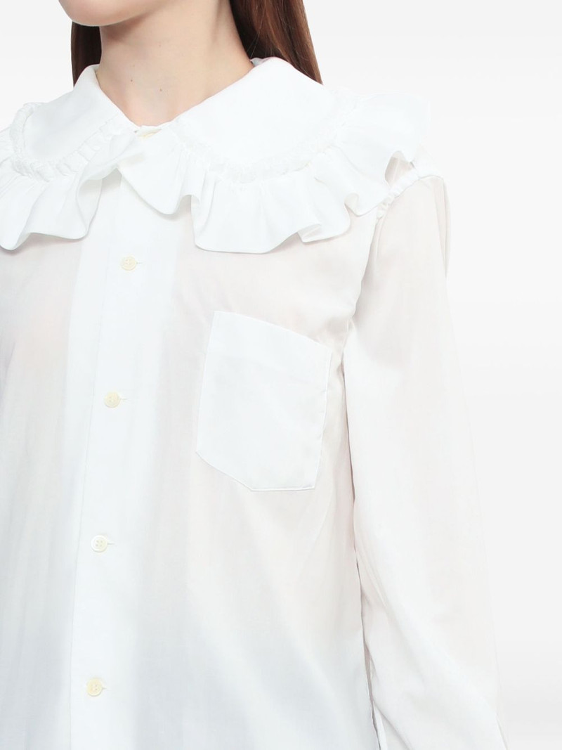 ruffled collar shirt 5