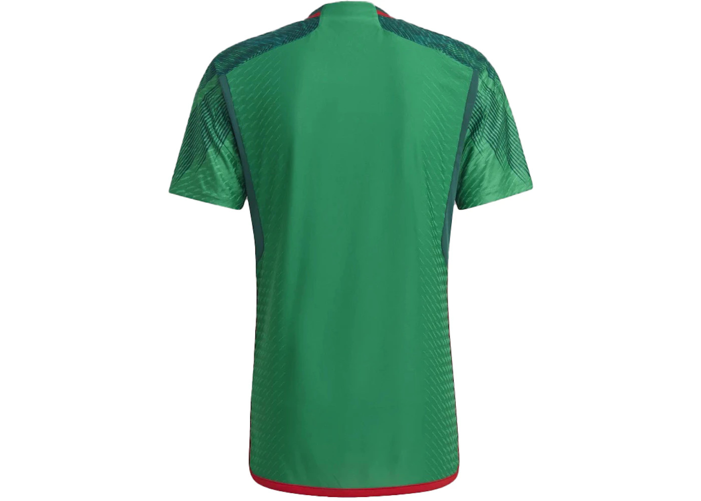 adidas Mexico 22 Home Authentic Jersey Vivid Green/Collegiate Green - 2
