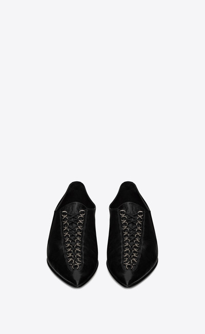 SAINT LAURENT aidan oxford shoes in smooth leather outlook