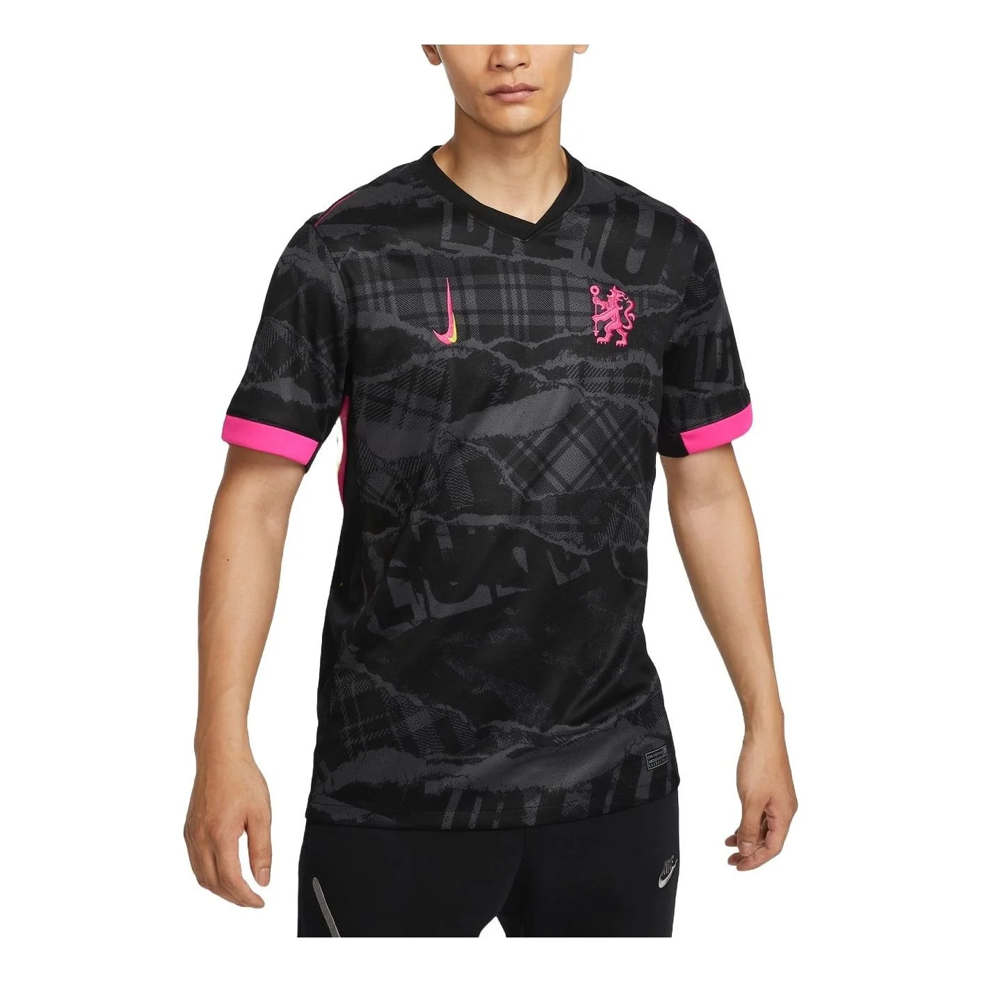 Nike Dri-FIT Chelsea F.C. 2024/25 Stadium Third Football Replica Jersey 'Black Pink' FQ2029-061 - 1