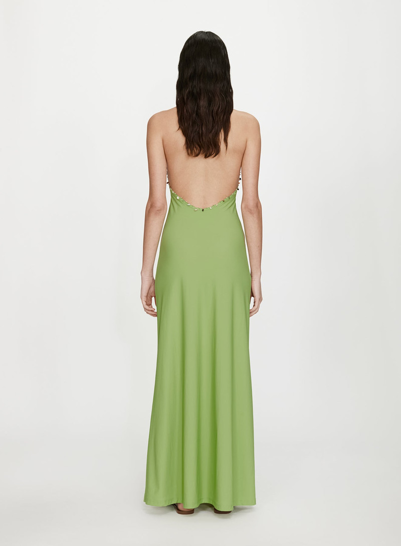 Beach Quartz Halter Lycra Dress 4