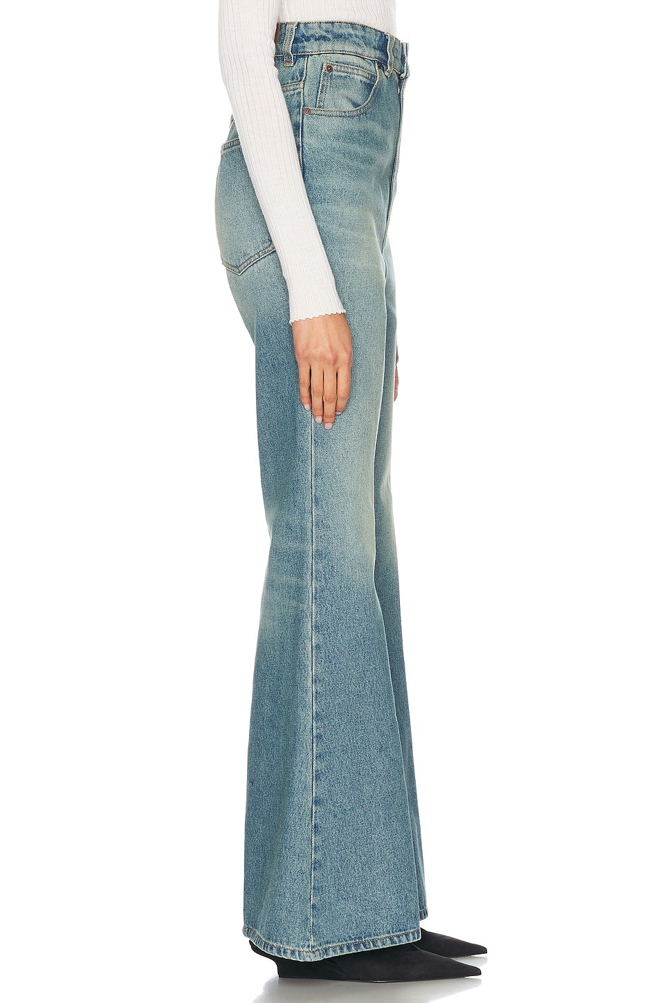 High Waisted Flare Leg - 3