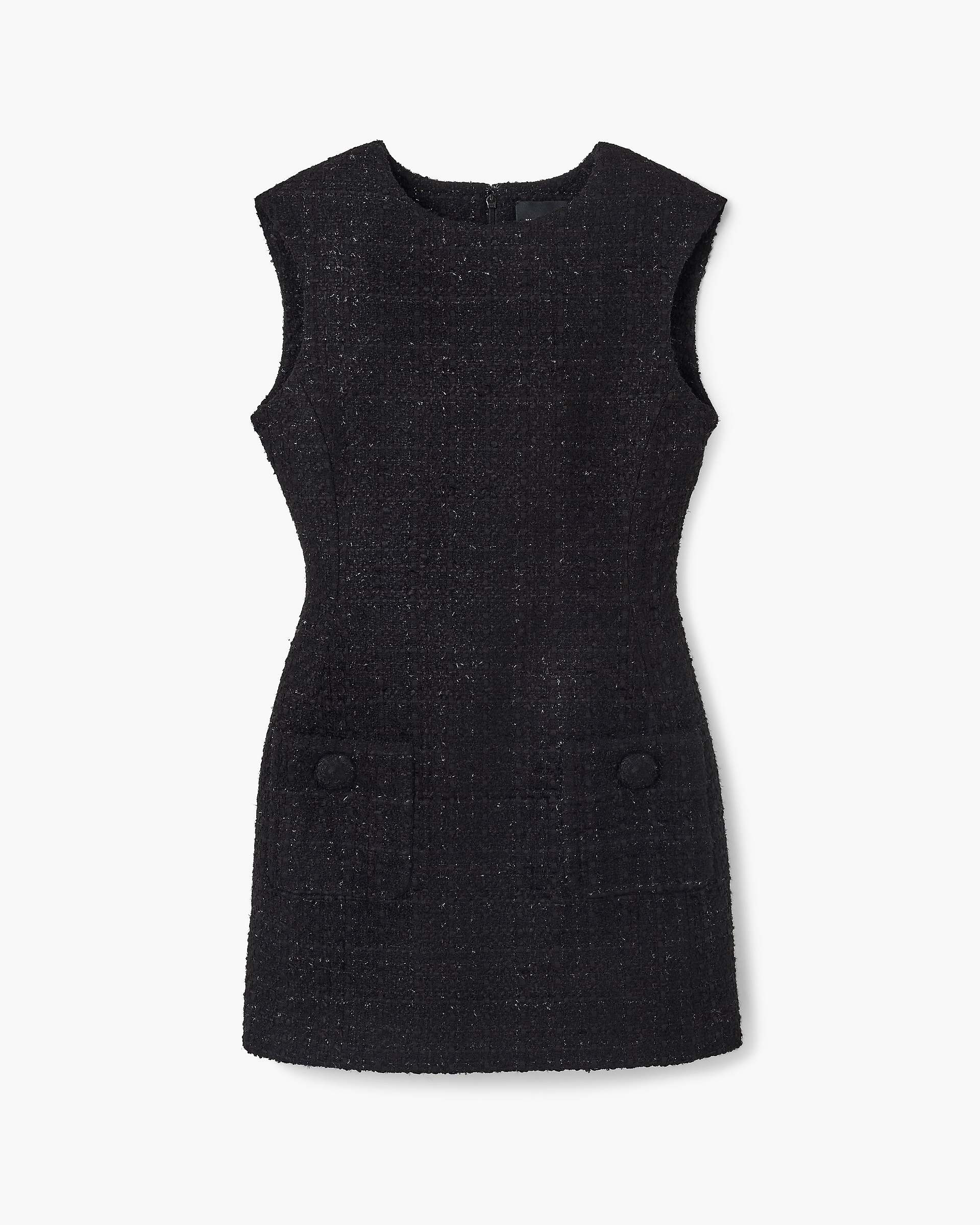 SCULPTURAL TWEED DRESS - 2