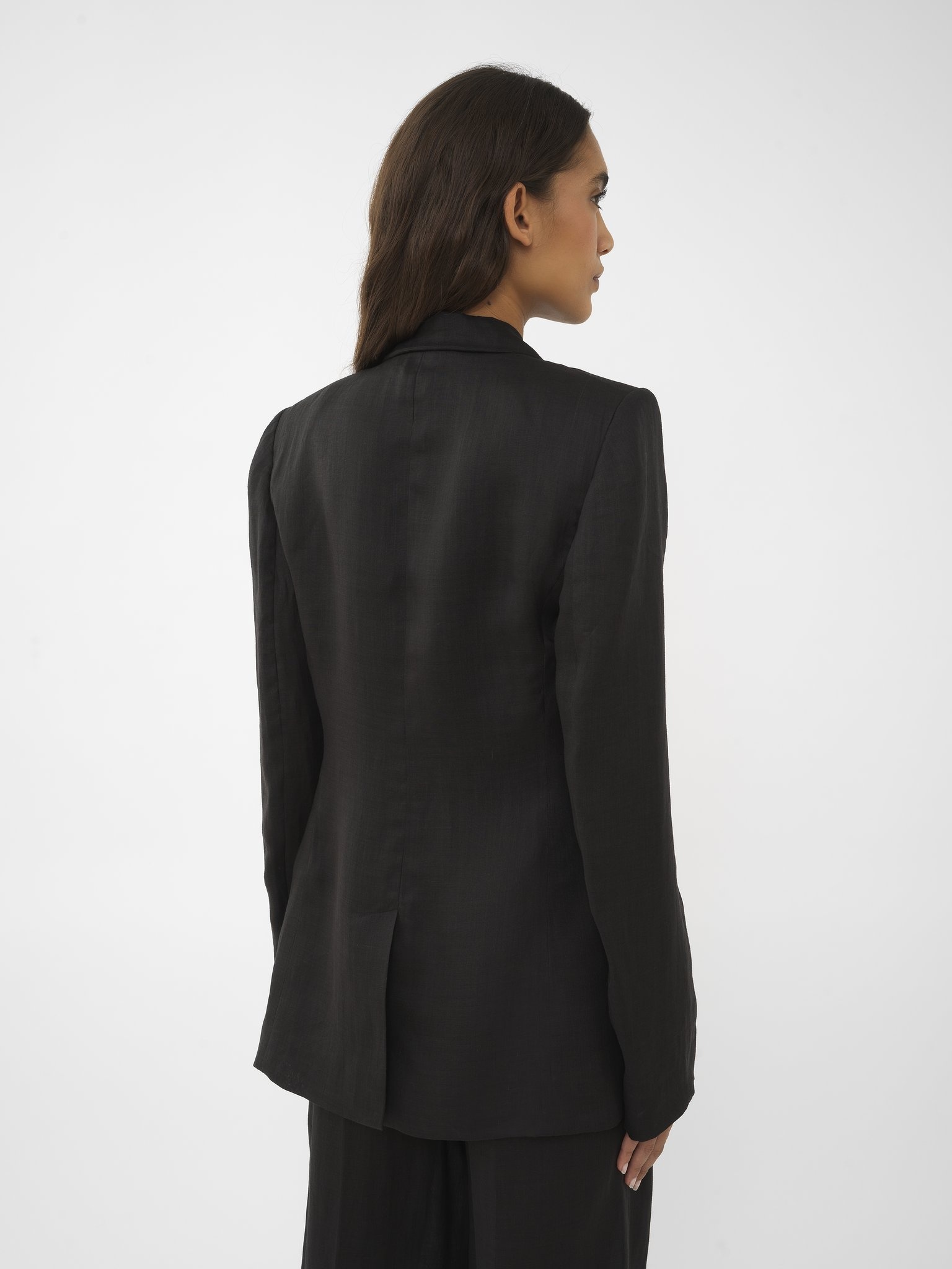 BUTTONLESS TAILORED JACKET - 5