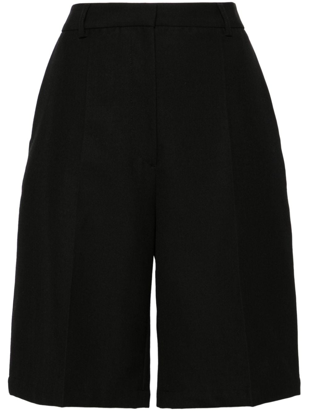 knee-length tailored shorts - 1