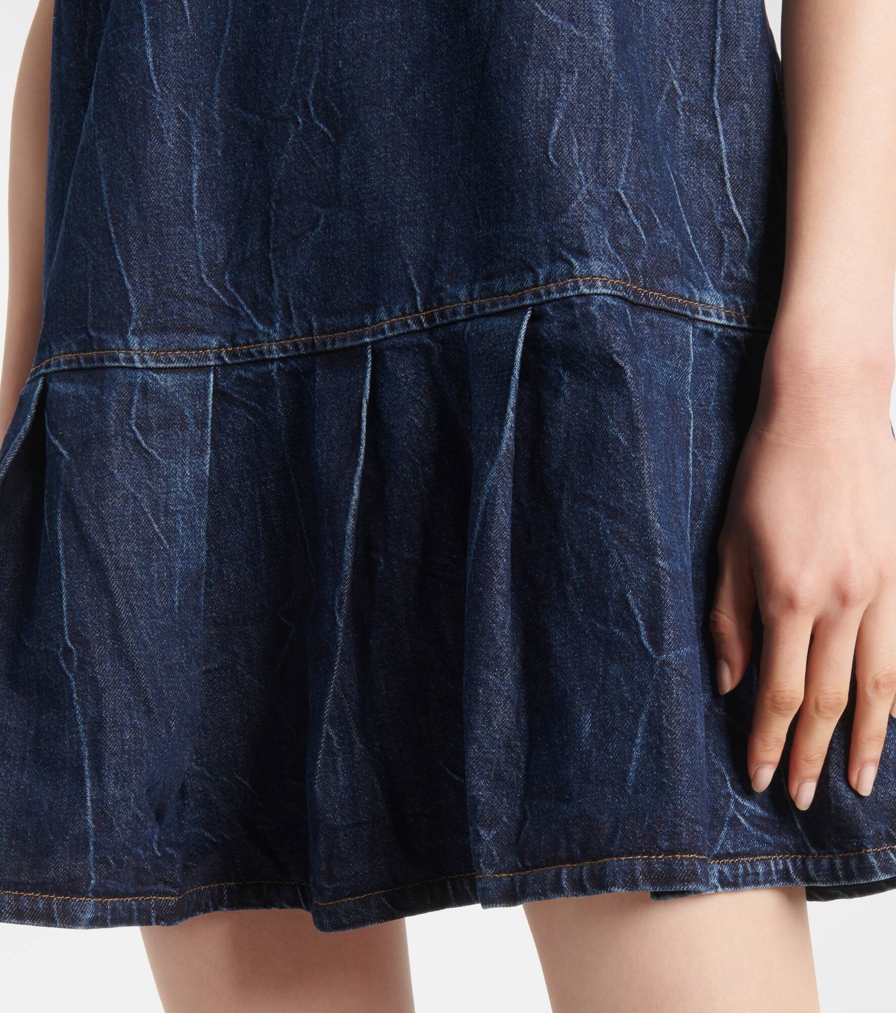 Denim minidress - 5
