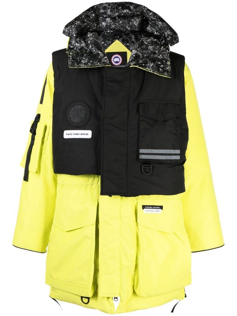 x Feng Chen Wang Roebuck parka coat - 1