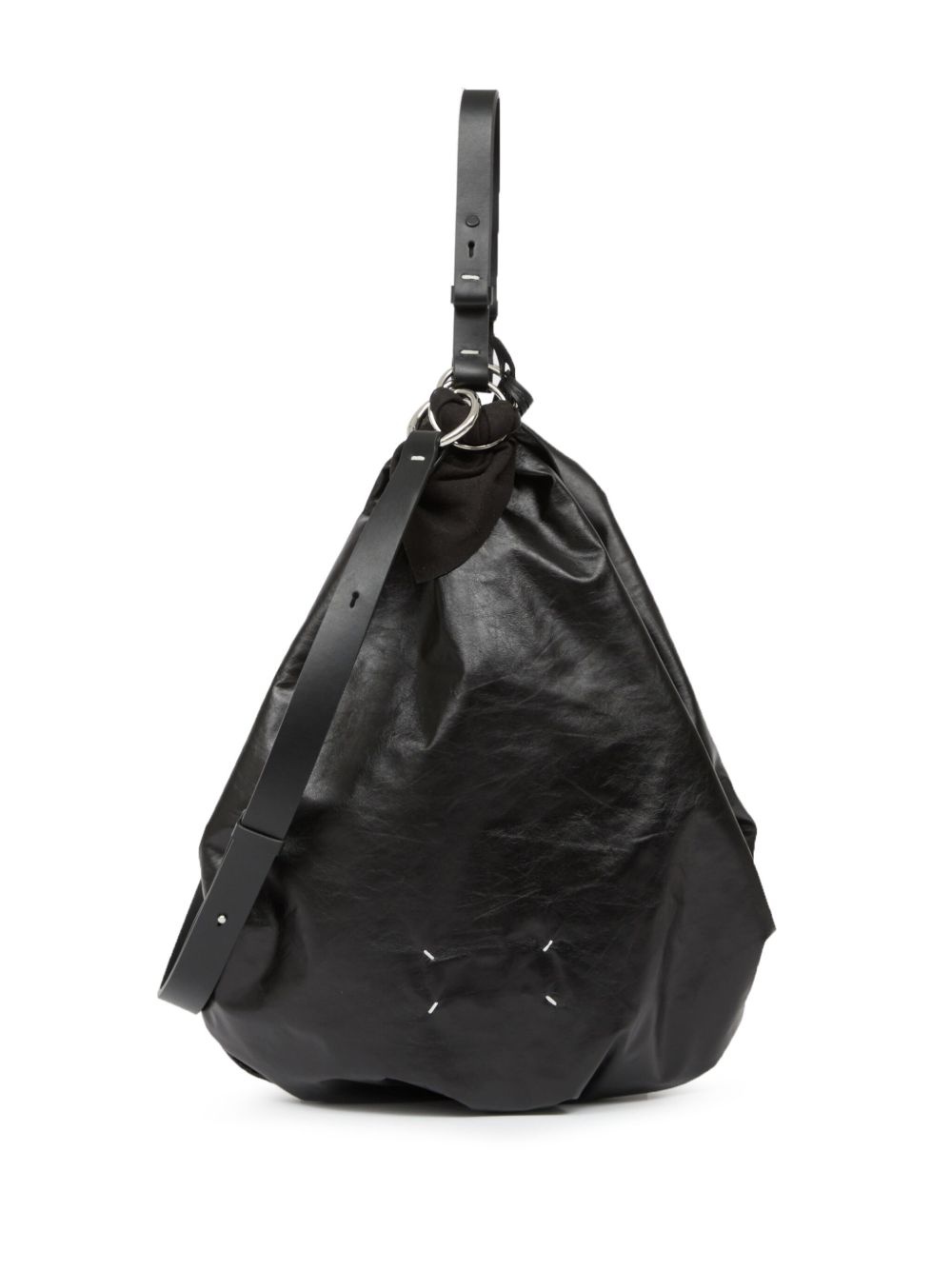 leather tote bag - 3