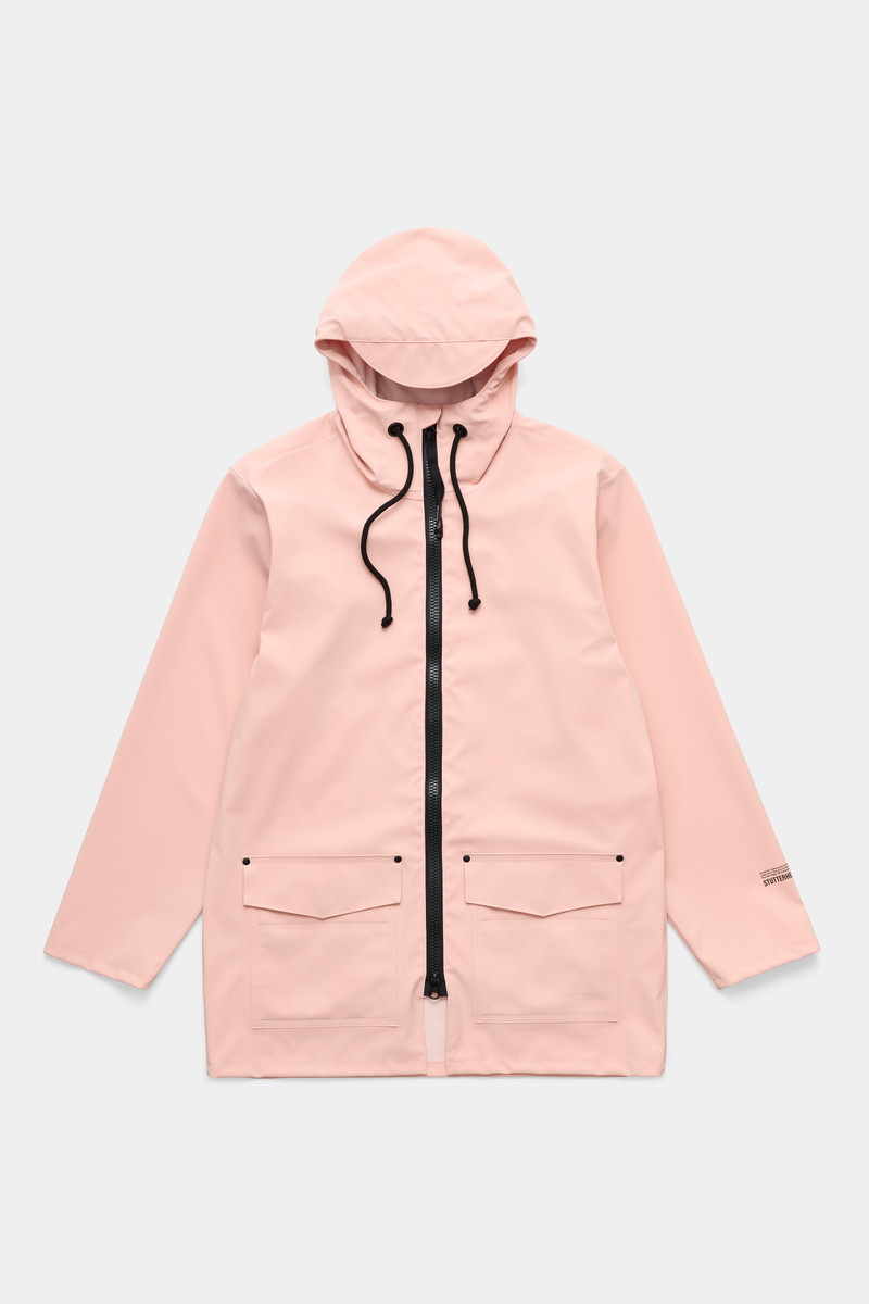 Stockholm Patch Raincoat Pale Pink 4