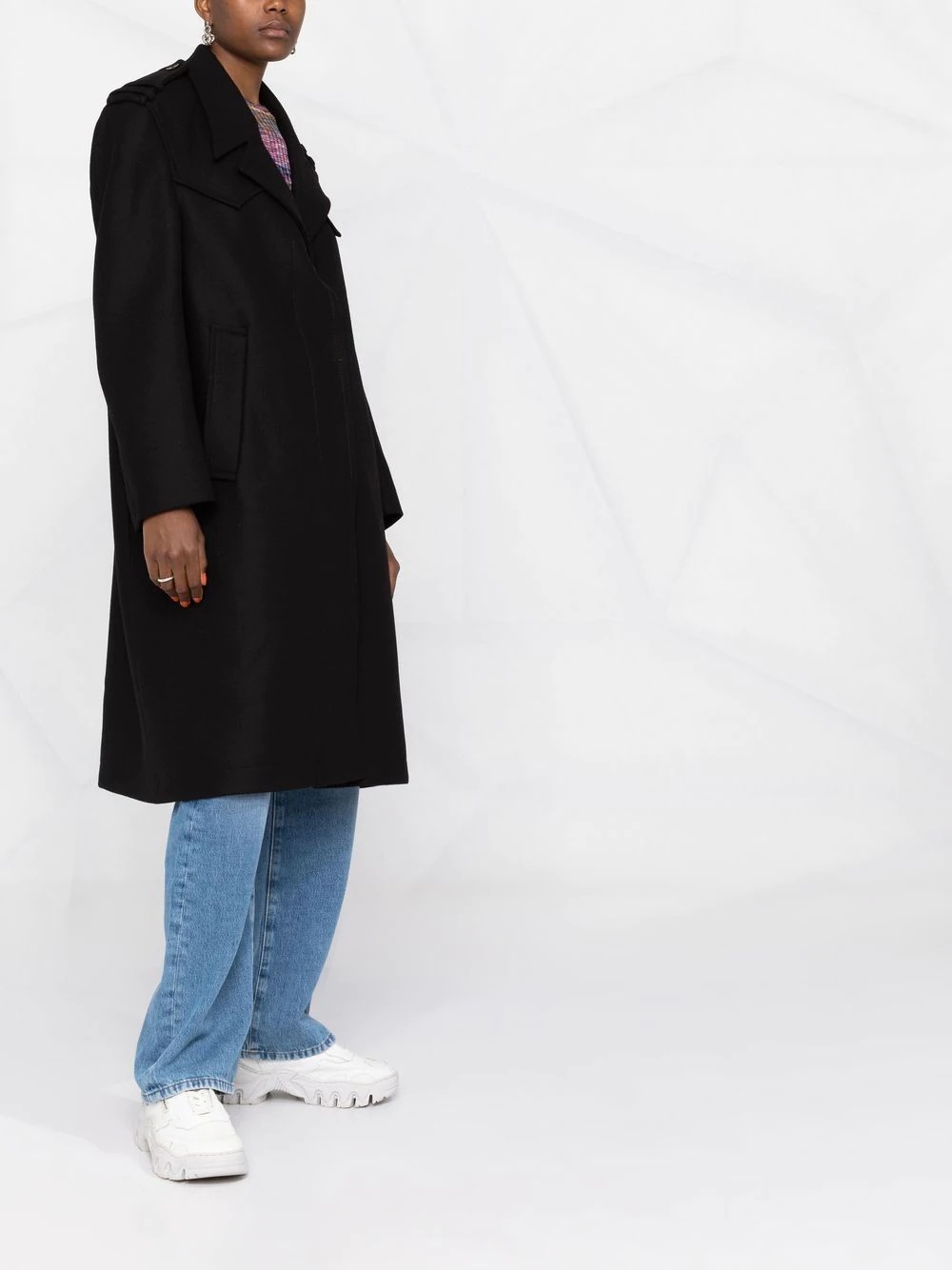 single-breasted coat - 6