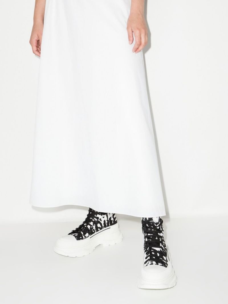Treadslick graffiti-print sneakers - 3